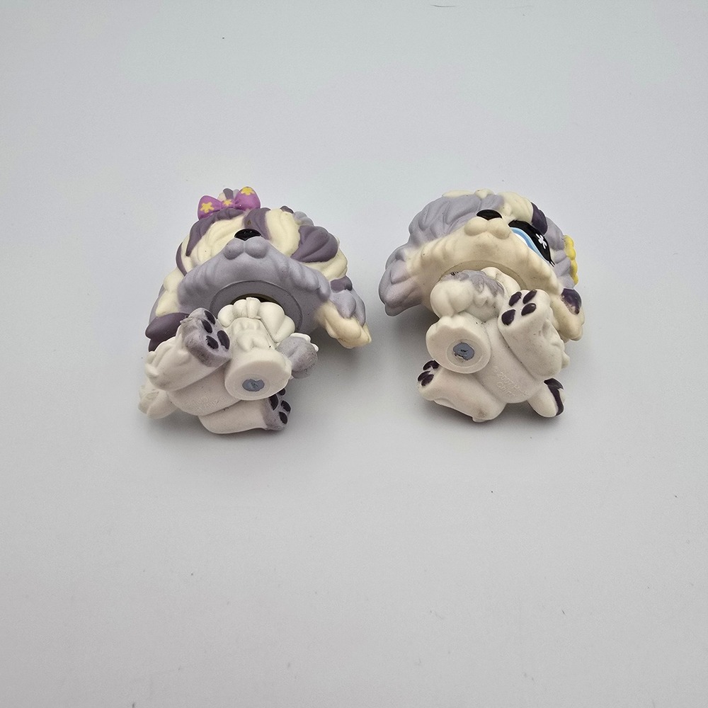 Littlest Pet Shop (LPS) Cuddliest Pet Pairs set #465 #466 Sheepdog Hasbro 2007 - Picture 7 of 7